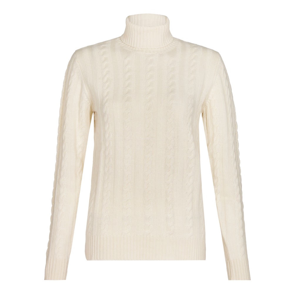 Cable Roll Neck Jumper – Lona UK